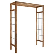 pergola en bois ikebana avec supports - burger